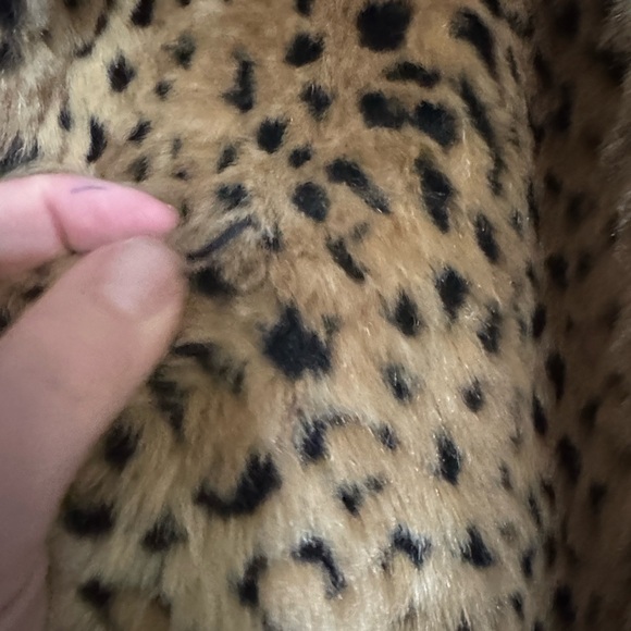 Worthington Leopard Faux Fur Jacket - Picture 8 of 8
